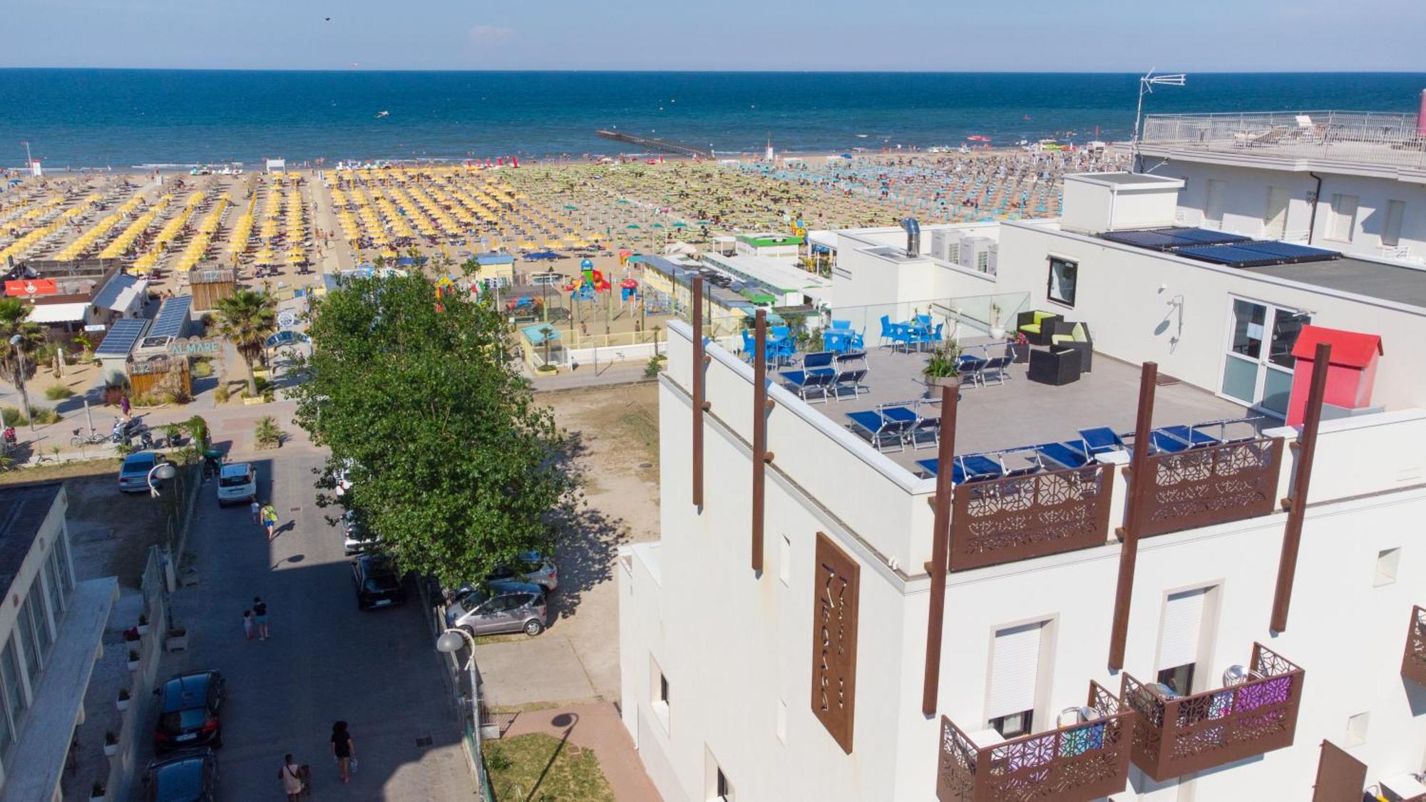 Hotel Nuova Medusa Rimini Zewnętrze zdjęcie